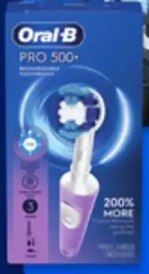 Walmart Oral-B Pro 500+ electric toothbrush offer