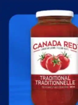 Walmart Canada Red pasta sauce offer