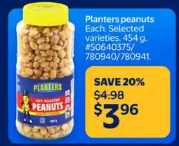 Walmart Planters Peanut offer