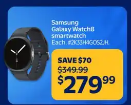 Walmart Samsung Galaxy Watch8 smartwatch offer