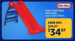 Walmart Kids' Little Tikes First slide offer