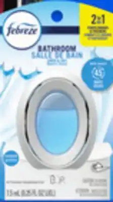 Walmart Febreze bathroom or car air freshener offer