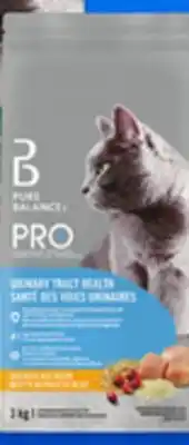 Walmart Pure Balance Pro+ dry cat food offer