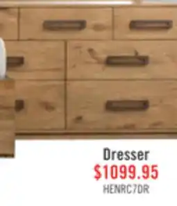 The Brick Scott Living Henri Bedroom 7-Drawer Dresser, 64W x 34H, Wood - Brown offer