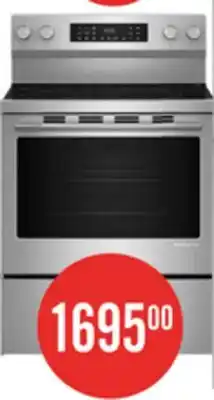 The Brick KitchenAid 30 5.3 Cu. Ft. Electric Range with Convection Cooking Modes - YKFES330TPS offer