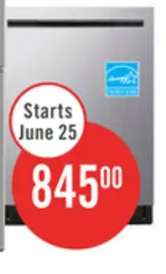 The Brick LG 24 46 dBA Built-In Top-Control Dishwasher with QuadWash - Stainless Steel - LDNPQ555S offer