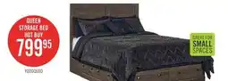 The Brick Yorkdale 6-Drawer Platform Bed with Headboard & Storage Frame, Made in Canada, Grey - Queen Size offer