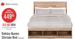 The Brick Riley Mates Bed with 3-Drawer Storage for Kids, Made in Canada, Natural - Twin Size offer