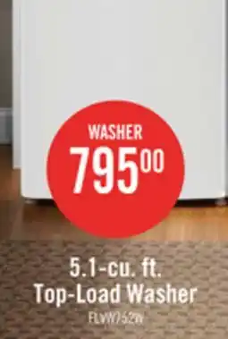 The Brick Frigidaire 5.1 Cu. Ft. Top-Load Washer - White offer