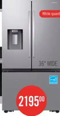 The Brick 30.5-cu. ft. French-Door Fridge offer