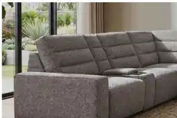 The Brick Shaquille O'Neal Home Prestige 6-Piece Sectional with Power Reclining and Power Sliding– Grey offer