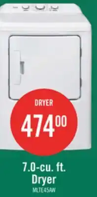 The Brick Midea 7.0 Cu. Ft. Electric Tumble Dryer – White - MLTE45A2BWW offer