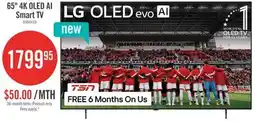 The Brick LG 65 B6 4K OLED AI Smart TV (OLED65B6GUA.ACC ) - 2026 Model offer