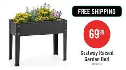 The Brick Costway 24 Raised Garden Bed With Legs Metal Elevated Planter Box Drainage Hole Backyard offer
