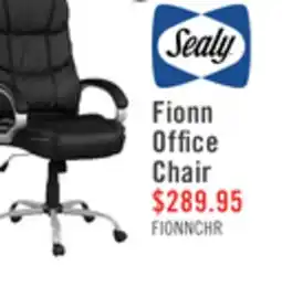 The Brick Sealy Fionn 30.5 Adjustable Office Chair - Black offer