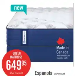 The Brick Sealy Posturepedic 850 Series Espanola Tight Top Medium Queen Mattress offer