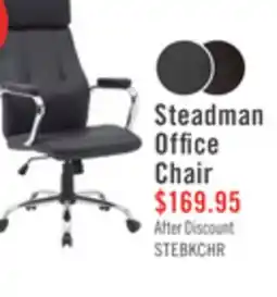 The Brick Steadman 24.4 Office Chair - Black offer
