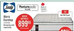 The Brick Sealy Posturepedic Plus Alora Eurotop Plush Queen Mattress offer