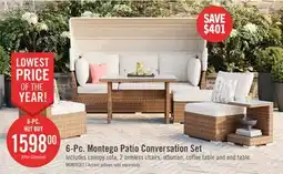 The Brick 6-Pc. Montego Patio Conversation Set offer