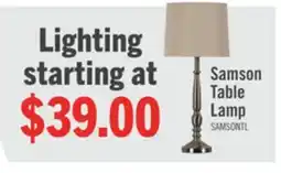 The Brick Samson 24.5 Traditional Brushed Nickel Table Lamp offer