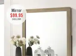The Brick Sable Bedroom Dresser Mirror - Light Brown offer