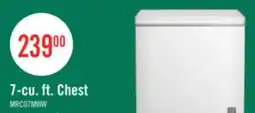 The Brick Midea 7 Cu. Ft. Convertible Chest Refrigerator-Freezer - MRC07M4CWW offer