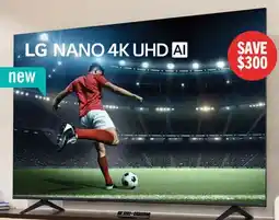 The Brick 75 Nano 4K Smart webOS TV offer