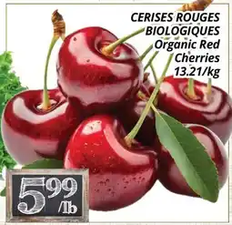 Supermarché PA CERISES ROUGES BIOLOGIQUES | Organic Red Cherries offer