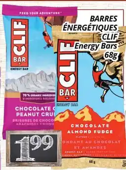 Supermarché PA BARRES ÉNERGÉTIQUES CLIF | CLIF Energy Bars offer