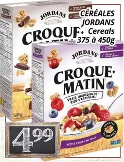 Supermarché PA CÉRÉALES JORDANS offer