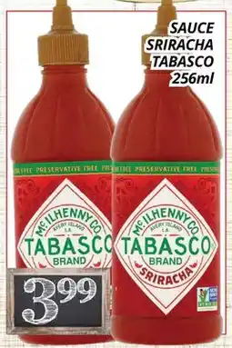 Supermarché PA SAUCE SRIRACHA TABASCO offer