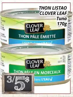 Supermarché PA THON LISTAO CLOVER LEAF | CLOVER LEAF Tuna offer