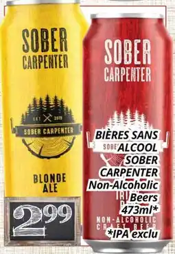 Supermarché PA BIÈRES SANS ALCOOL SOBER CARPENTER | Non-Alcoholic Beers offer