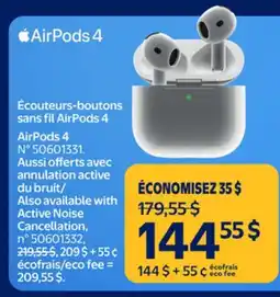 Walmart Airpods 4 offer