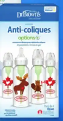 Walmart Dr. Brown's Anti-colic Options+ Narrow Baby Bottles offer
