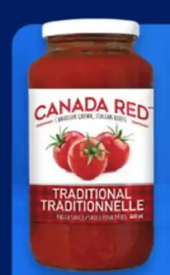Walmart Canada Red pasta sauce offer