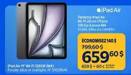 Walmart iPad Air 11 Wi-Fi 1289GB offer