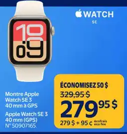 Walmart Apple Watch SE 3 40 mm (GPS) offer