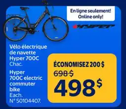 Walmart Hyper 700C electric commuter bike offer