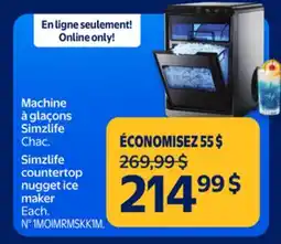 Walmart Simzlife countertop nugget ice maker offer