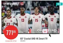 The Brick SAMSUNG 65 U8000H Crystal UHD 4K Smart Tizen TV (UN65U8000HFXZC) – 2026 Model offer