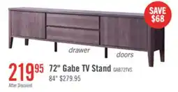 The Brick 72 Gabe TV Stand offer