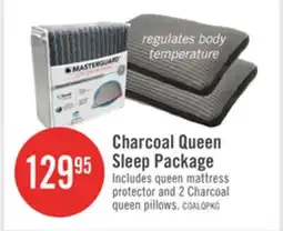 The Brick Charcoal Queen Sleep Package offer
