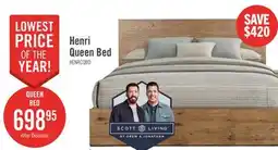 The Brick Henri Queen Bed offer