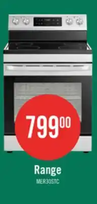 The Brick Midea 30 6.3 Cu. Ft. Electric Range - MER30B14ASTC offer