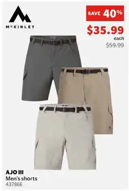 Sports Experts MCKINLEY AJO III Men's shorts offer