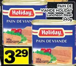 Supermarché PA PAIN DE VIANDE HOLIDAY | Luncheon Meat offer