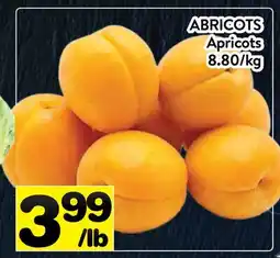 Supermarché PA ABRICOTS | Apricots offer
