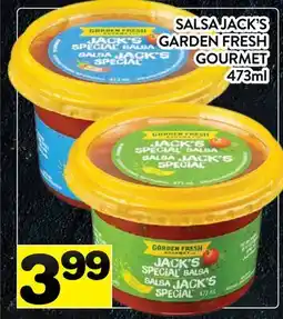 Supermarché PA SALSA JACK'S GARDEN FRESH GOURMET offer