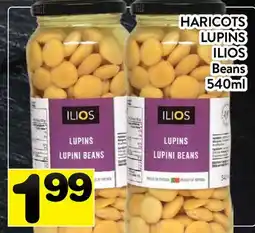 Supermarché PA HARICOTS LUPINS ILIOS | Beans offer